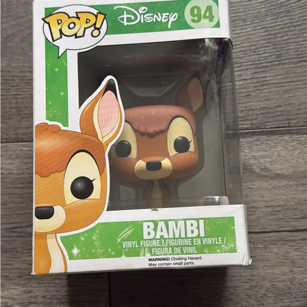 Disney Bambi Pop Figure - Brown and White